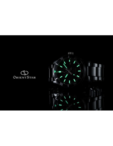 automático hombre Orient Sports Divers RE-AU0301B 43.6mm 200m WR cristal de zafiro